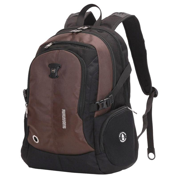 Suissewin Backpack Male Anti Theft Backpack for Laptop 15.6 Business Travel Backpack Men's Orthopedic School Backpack Rucksack
