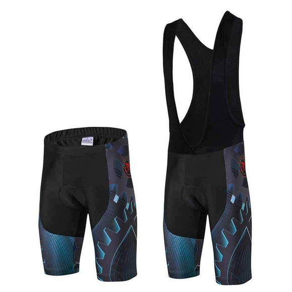 TELEYI Gear Black Cycling Bib Shorts Men bike bicycle padded shorts sleeve Sportswear MTB Clothing men Ropa Ciclismo maillot