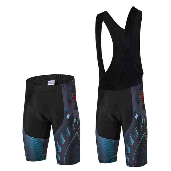TELEYI Gear Black Cycling Bib Shorts Men bike bicycle padded shorts sleeve Sportswear MTB Clothing men Ropa Ciclismo maillot