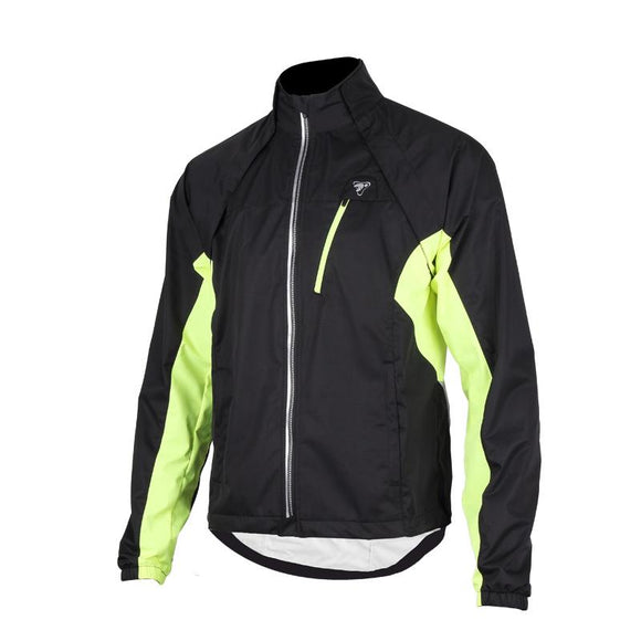 Tasdan Cycling Clothes Cycling Wear Men's Cycling Jacket Pu Coating Wind-proof W/r Zipper Off Jacket Vest Detachable Jacket