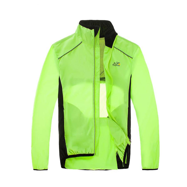 Tour de France Breathable Cycling Rain Coat Jacket Bike Windbreaker Reflective Jersey Bicycle Riding Wear Clothes S-XXXL 5 Color