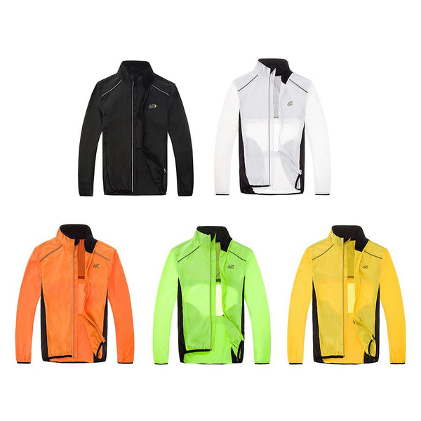 Tour de France Breathable Cycling Rain Coat Jacket Bike Windbreaker Reflective Jersey Bicycle Riding Wear Clothes S-XXXL 5 Color