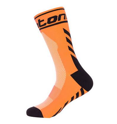 Unisex Lycra Cycling Team Socks 2016 High Elasticity Outdoor Sports Wearproof Bike Socks Deodorization Breathable