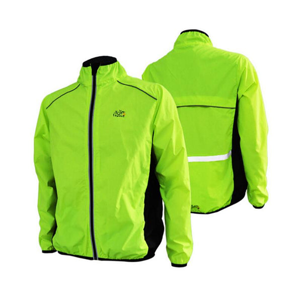 WEST BIKING Men's Riding Breathable Reflective Cycle Clothing Long Sleeve Bicycle Wind Coat Tour de France Cycling Jackets