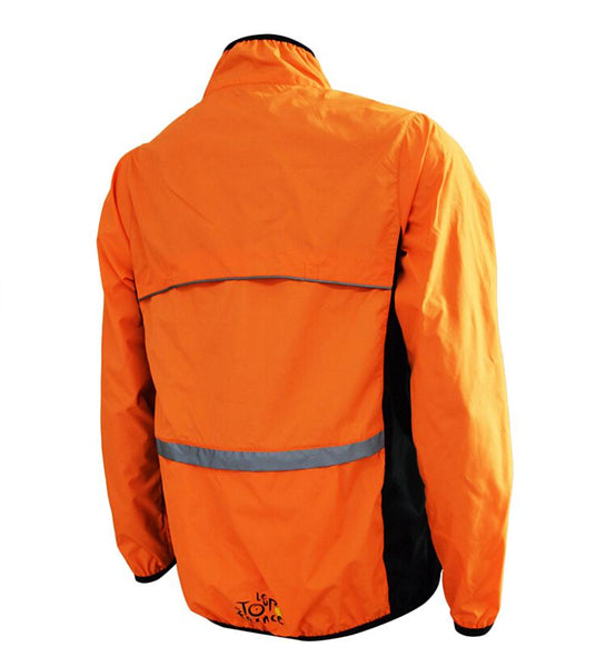 WEST BIKING Men's Riding Breathable Reflective Cycle Clothing Long Sleeve Bicycle Wind Coat Tour de France Cycling Jackets