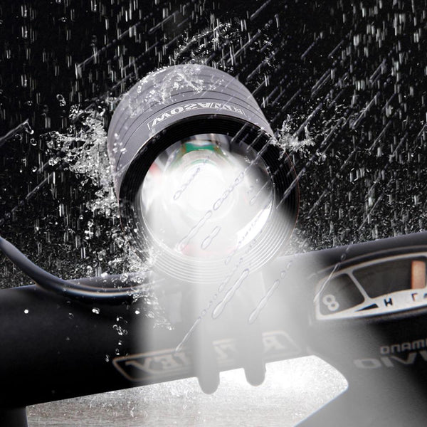 1200 Lumen Bicycle Lights Lamp With USB + DV Cable