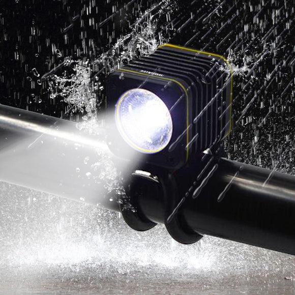 WOSAWE Bike Light Waterproof Aluminum USB Charging Smart Cycling Bicycle Flashlight Warning Light 450 Lumen LED Front Lights