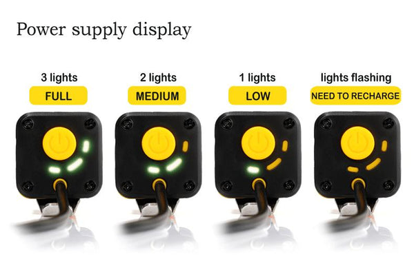 WOSAWE Bike Light Waterproof Aluminum USB Charging Smart Cycling Bicycle Flashlight Warning Light 450 Lumen LED Front Lights