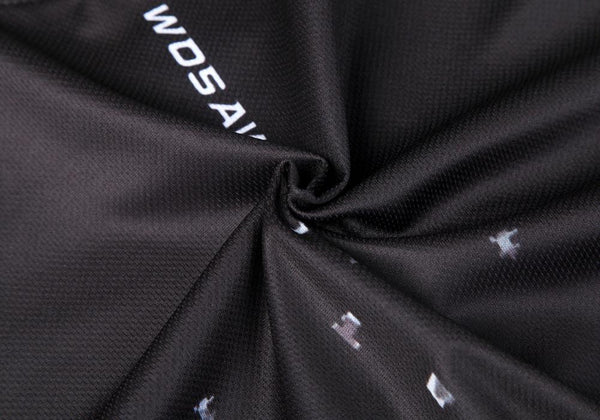 WOSAWE Men Women Cycling Jerseys Autumn Sports Wear Long Sleeved Shirts Summer Reflective Jacket UV Protection Riding Clothing