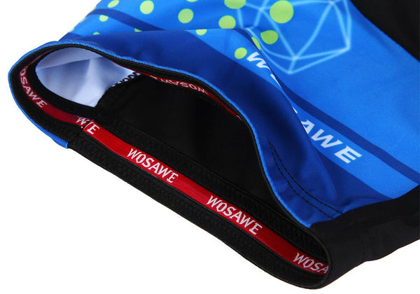 WOSAWE Summer Cycling Sets Jerseys Bike Bicycle Cycle Clothings Racing Wear Ropa Ciclismo Shirts with Gel Bib Pants Shorts