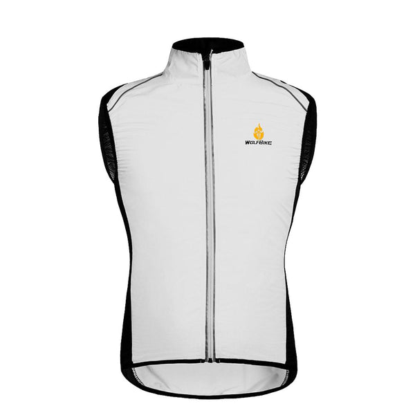 WOSAWE Tour de France Cycling Sportswear Men Jerseys Cycle Clothing Windcoat Breathable Bike Jacket Sleeveless Vest Gilet