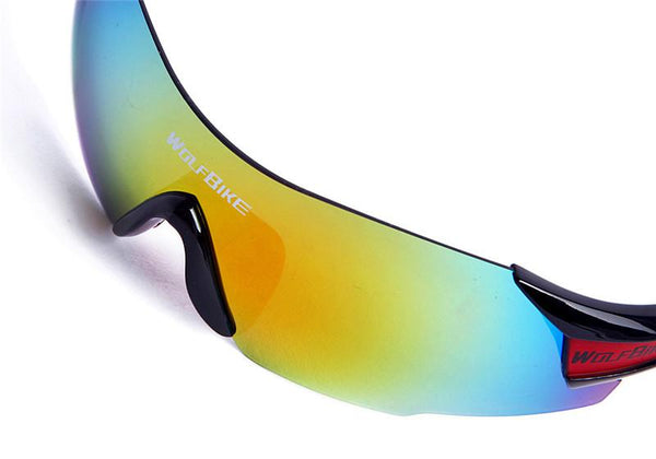 WOSAWE UV400 Cycling Glasses Outdoor Sports Bicycle Glasses Bike Sunglasses Men Women gafas bicicleta MTB Goggles Eyewear 1 LENS