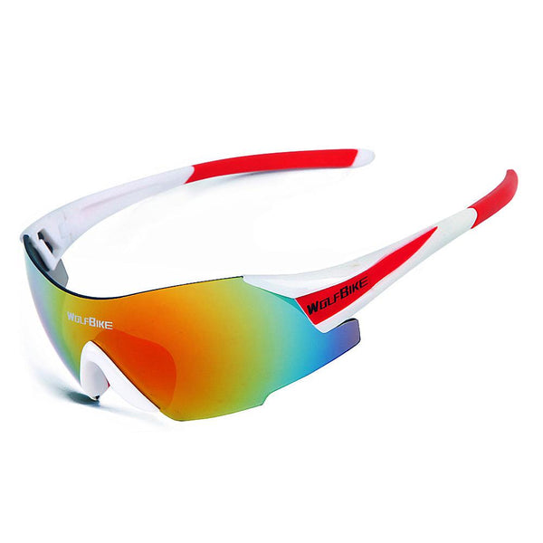 WOSAWE UV400 Cycling Glasses Women's Men's Outdoor Sports Bike Bicycle Windproof Sunglasses 3 Colors 1 Lens with original box