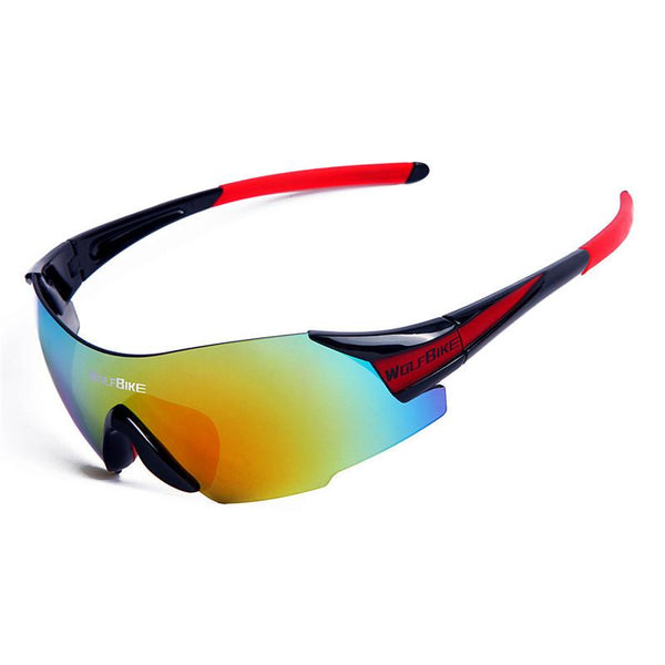WOSAWE UV400 Cycling Glasses Women's Men's Outdoor Sports Bike Bicycle Windproof Sunglasses 3 Colors 1 Lens with original box