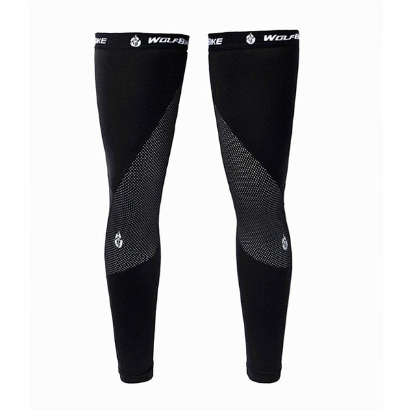 WOSAWE Unisex Thermal Fleece Cycling Leg Warmers Winter Windproof Mountain Road Bike Ciclismo Bicycle Cycle Riding Leggings