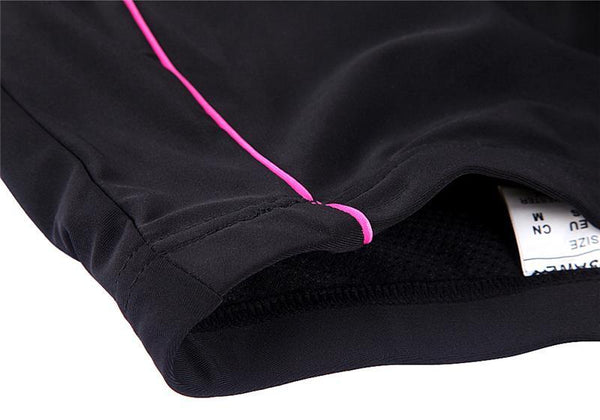 WOSAWE Women Cycling Shorts Skirts 4D Padded Gel Black Underpant Bicycle Bike Underwear Size S-XL