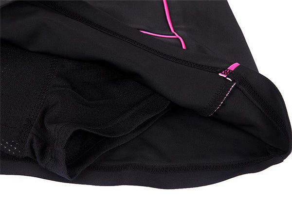 WOSAWE Women Cycling Shorts Skirts 4D Padded Gel Black Underpant Bicycle Bike Underwear Size S-XL