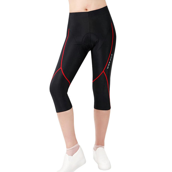 WOSAWE Women's Summer Cycling Jersey Sets with 3/4 Trousers Road Mountain MTB Bike Bicycle Sports Cycling Clothing Short Sleeve