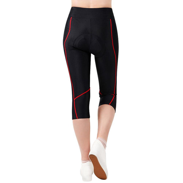 WOSAWE Women's Summer Cycling Jersey Sets with 3/4 Trousers Road Mountain MTB Bike Bicycle Sports Cycling Clothing Short Sleeve