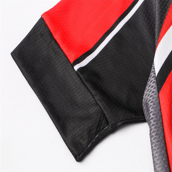 Weimostar Bike Team Men Polyester Cycling Jersey Top Short Sleeve Bicycle Clothing Summer MTB Bike Jersey Shirt Ropa Ciclismo