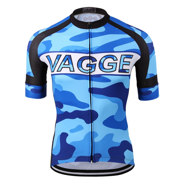 White skull sublimation printing cycling jersey