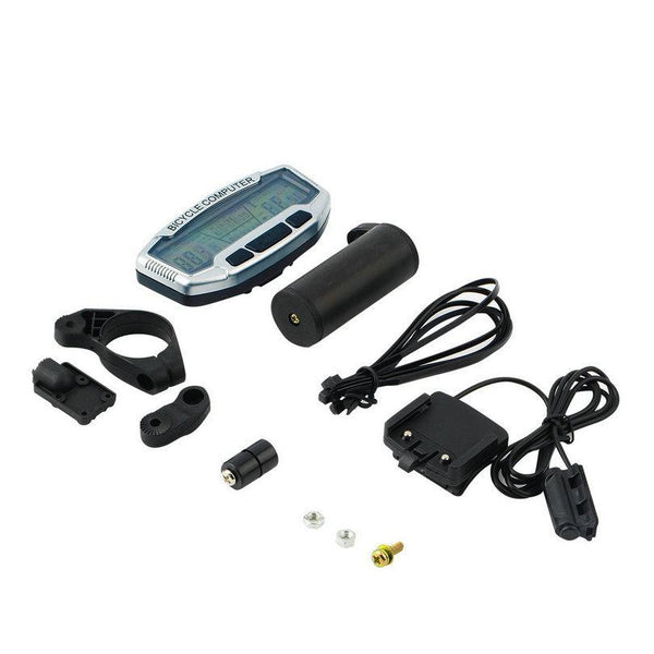 Wired Waterproof LCD Bicycle Computer Bike Cycling Computer Odometer Luminous Night Speedometer for bike wired Velometer bicycle