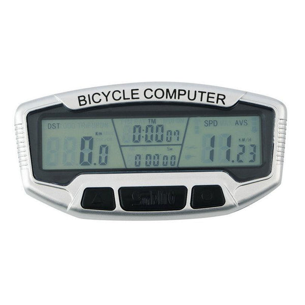 Wired Waterproof LCD Bicycle Computer Bike Cycling Computer Odometer Luminous Night Speedometer for bike wired Velometer bicycle