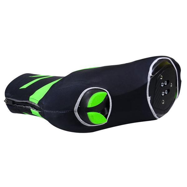 X-TIGER 2016 Modesti Bright Green Cycling Shoe Cover Mountain Bike Shoe Covers Cycling Zippered Bicycle Overshoes Sportwear