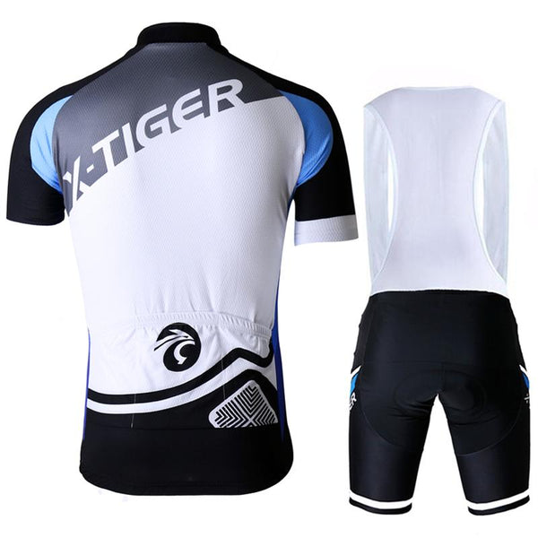 X-Tiger 2017 Short Sleeve Cycling Jersey Set Summer MTB Bicycle Clothing Maillot Ropa Ciclismo 100% Polyester Bike Sports wear