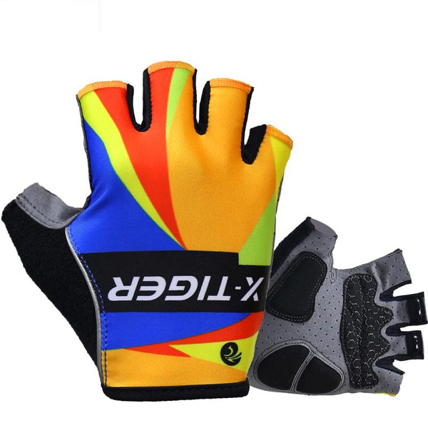X-Tiger 3D GEL Pad Sport Gloves Half Finger MTB Bike Gloves Cycling Gloves Luvas Bicicleta Para Ciclismo Mountain Bicycle Gloves