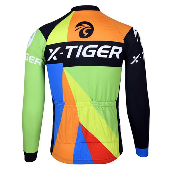 X-Tiger Brand 2017 Long Sleeve Ropa Ciclismo Cycling Jerseys/Autumn Mountain Bicycle Clothing/Racing Bike Clothes For Man