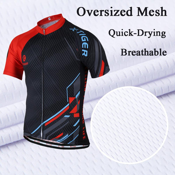 X-Tiger Brand 2017 New Summer Cycling Jersey set Maillot Ropa Ciclismo Bicycle Clothing MTB Bike Uniform With Cycling Bib Shorts
