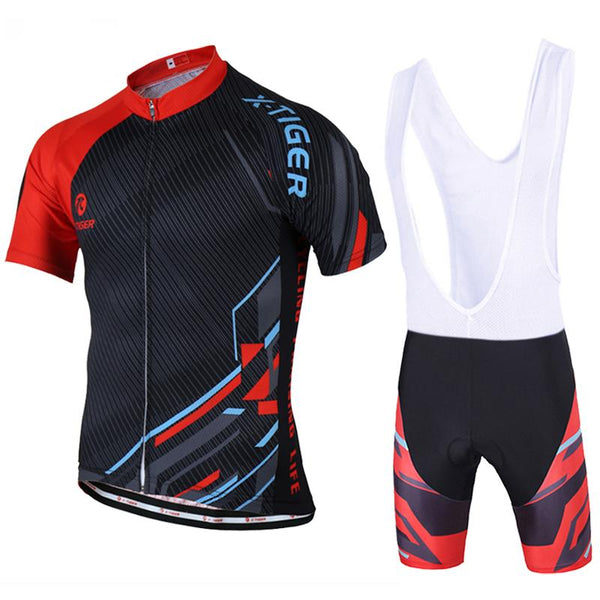 X-Tiger Brand 2017 New Summer Cycling Jersey set Maillot Ropa Ciclismo Bicycle Clothing MTB Bike Uniform With Cycling Bib Shorts