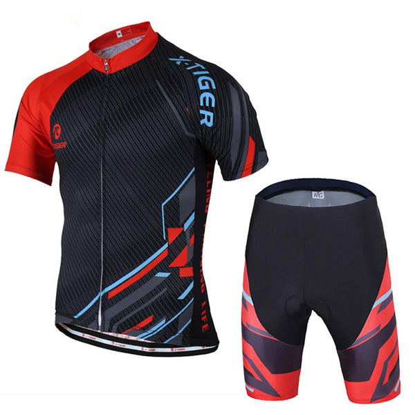 X-Tiger Brand 2017 New Summer Cycling Jersey set Maillot Ropa Ciclismo Bicycle Clothing MTB Bike Uniform With Cycling Bib Shorts