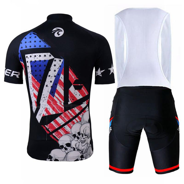 X-Tiger Brand Short Sleeve Summer Pro Cycling Jersey Set Racing Bike Sportswear MTB Bicycle Clothing Maillot Ropa Ciclismo