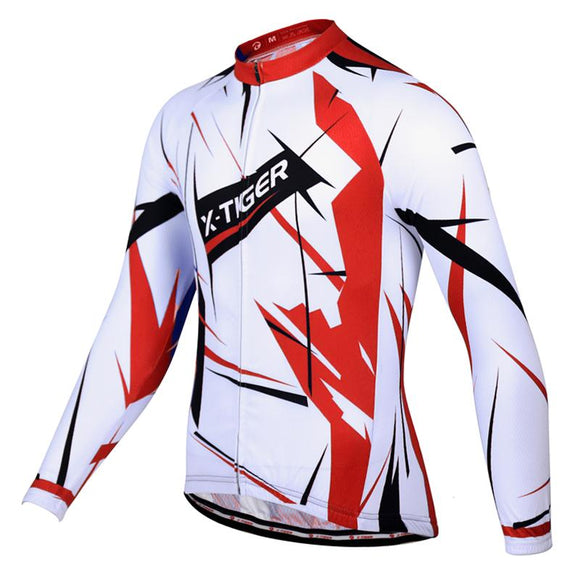 X-Tiger Thaddeus 2017 Pro Bicycle Sportswear Clothes MTB Bike Clothing Spring Long Sleeve Cycling Jerseys Roupa Ropa De Ciclismo
