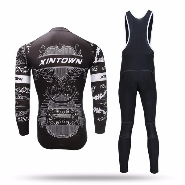 XINTOWN Cycling Sets Long Sleeve Breathable Jersey Clothes Bicicleta Mountain Bike Ropa Ciclismo Bicycle Set Long Sleeve YAOYUEH