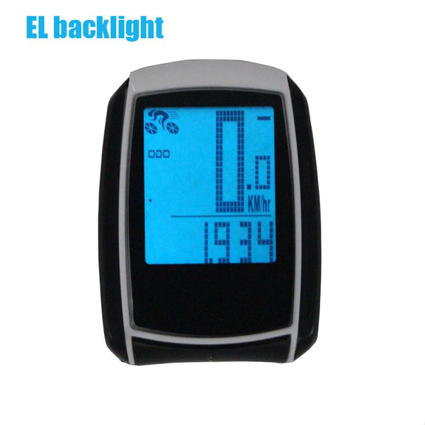 XQJ Waterproof Multifunction Cycling bike Computer Wireless Bicycle Speedometer Odometer LCD Backlight Backlit Bike Computer