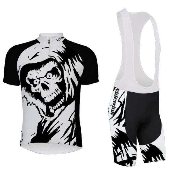 cycling jersey clothing wear white Holland The wild monkey team black summer gel pad quick dry ropa ciclismo 5514