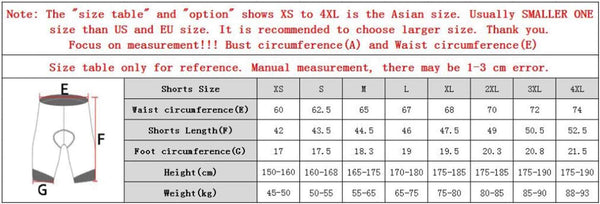 Mens Ropa Ciclismo Cycling Shorts Black bike bicycle padded MTB shorts short sleeve Cycling Wear Pro sports Sportswear shorts