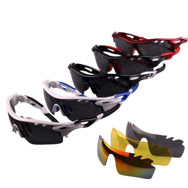 VICTGOAL Polarized Cycling Glasses UV400 Protect Bicycle Men Women Sunglasses Outdoor Sport Running Cycling Bike Eyewear 5 Lens