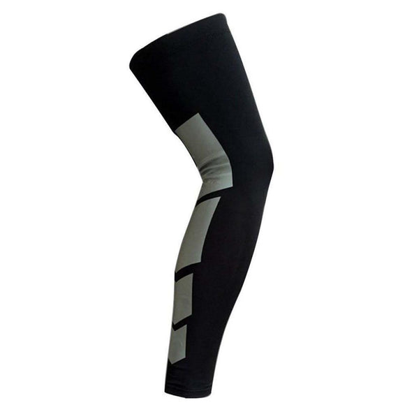 1 Pair Sun Protective Leg Sleeves Knee Cover Sport Cycling Basketball Running Leg Warmer