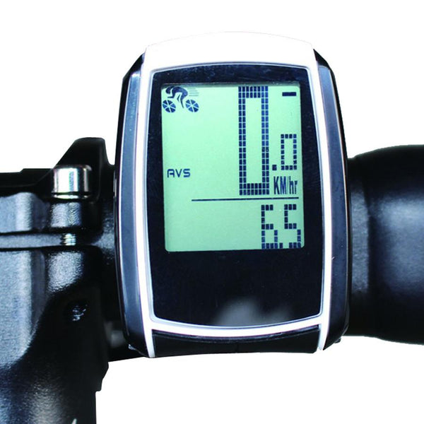 XQJ Waterproof Multifunction Cycling bike Computer Wireless Bicycle Speedometer Odometer LCD Backlight Backlit Bike Computer