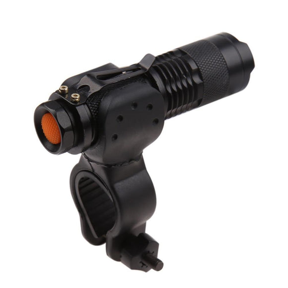 1200lm Q5 LED Cycling Bike Bicycle Head Front Flashlight 360 Adjustable Bike Flashlight Mount Holder Support EA14