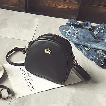 Mara's Dream 2018 Handbag Phone Purse Women Small Bag Imperial Crown PU Leather Women Shoulder Bag Small Shell Crossbody Bag