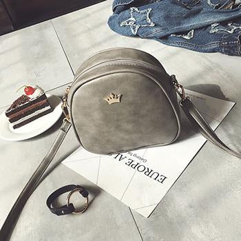 Mara's Dream 2018 Handbag Phone Purse Women Small Bag Imperial Crown PU Leather Women Shoulder Bag Small Shell Crossbody Bag