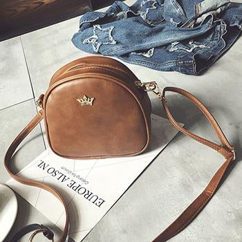 Mara's Dream 2018 Handbag Phone Purse Women Small Bag Imperial Crown PU Leather Women Shoulder Bag Small Shell Crossbody Bag