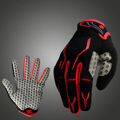 CoolChange Cycling Gloves Touch Screen GEL Bike Sport Shockproof Gloves For Man Woman MTB Road Bicycle Full Finger Phone Glove