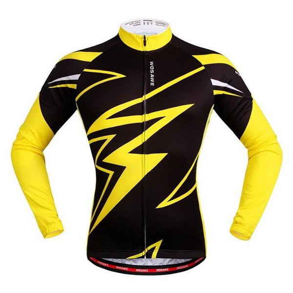 Wolfbike Mtb Cycling Jersey Pro Team Ciclismo Long Sleeve Cycling Coat Maillot Ciclismo Cycling Clothing Bicicleta Jersey