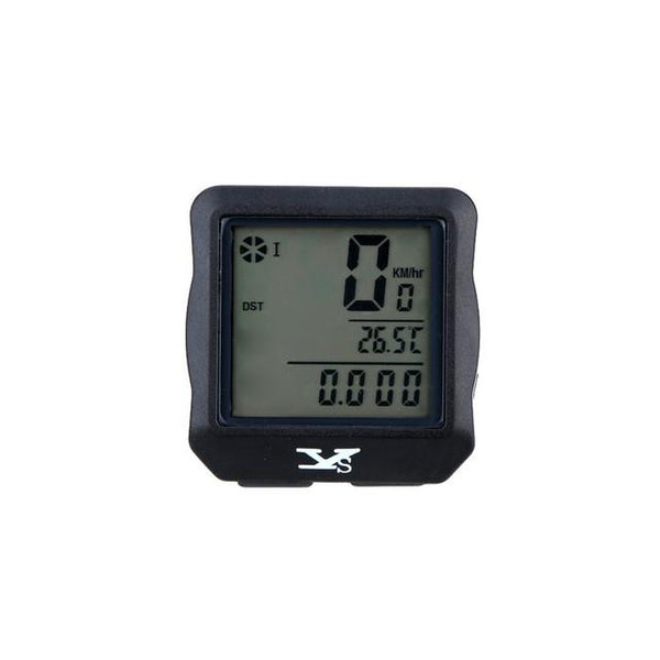 Water-Resistant Multifunction Wireless Bike Bicycle Computer LCD Backlight Backlit Cycling Speedometer Odometer Stopwatch